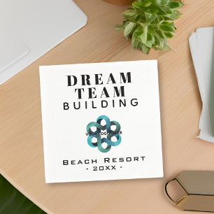 Dream Team Building Company Logo Party Serviette