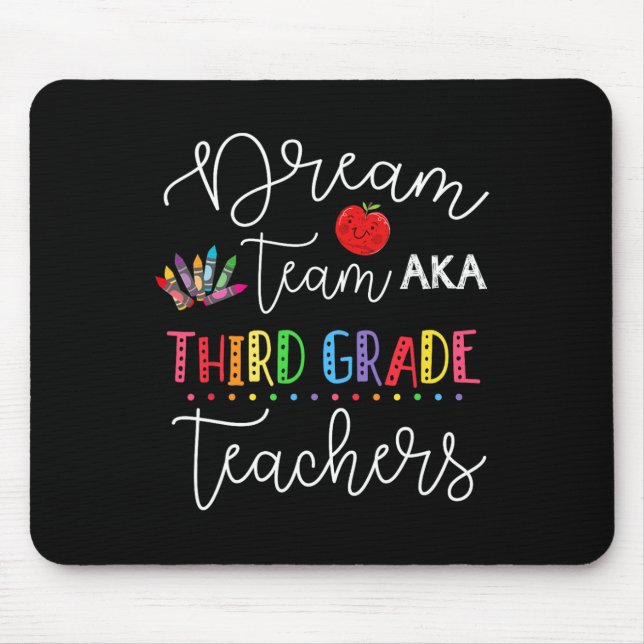 Dream Team Dritte Stufe des Fun Teachers Zurück zu Mousepad (Vorne)