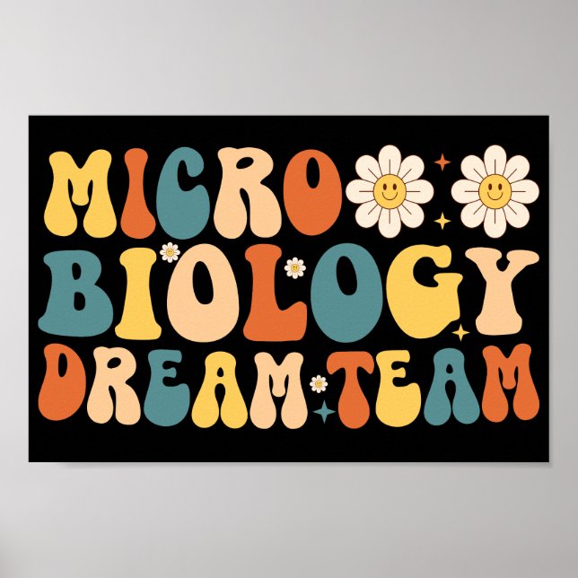 Dream Team für Mikrobiologie Poster (Vorne)