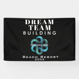 Dream Team Gebäude Dream Company Logo Banner
