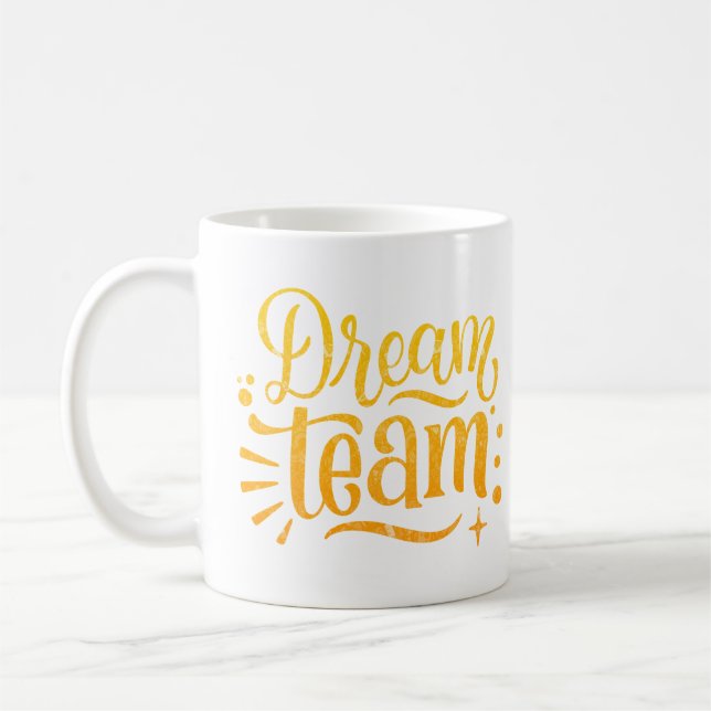DREAM TEAM KAFFEETASSE (Links)