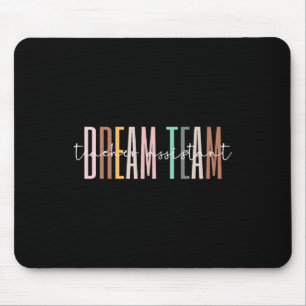 Dream Team Lehrer Sofort Zurück zur Schule Passend Mousepad