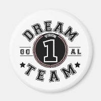 Dream Team One Vision One Goal Teamwork Office