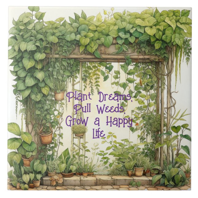 DREAM TRELLIS TILE FLIESE (Vorderseite)