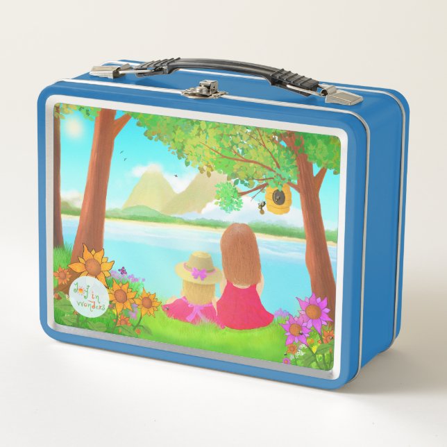Dream View Metal Lunchbox (Vorderseite)