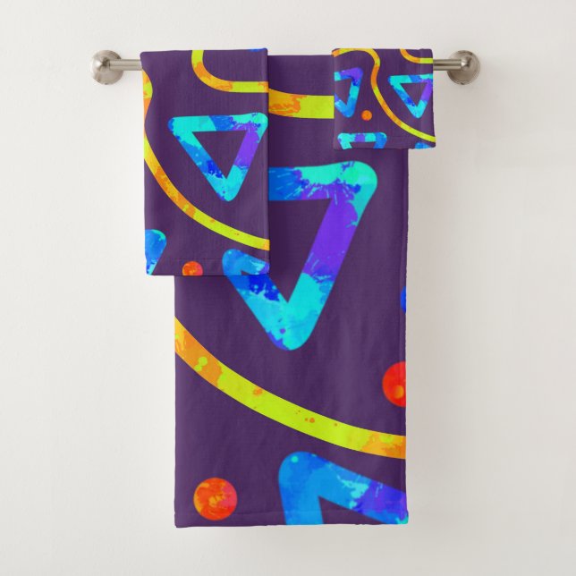 Dream Wave Festival - Arcade Crunch 1 Badhandtuch Set (Insitu)