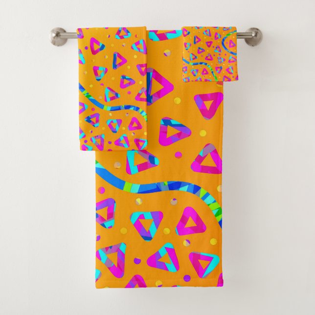 Dream Wave Festival - Electric Crumble 5 Badhandtuch Set (Insitu)