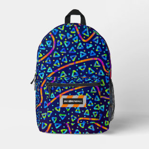 Dream Wave Festival - Elektrischer Zerfall 1 Bedruckter Rucksack