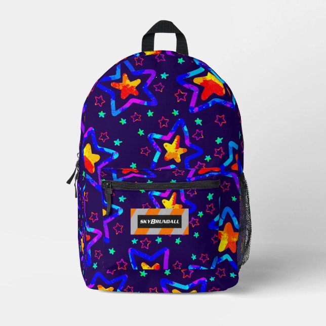 Dream Wave Festival - Starlight Delight Bedruckter Rucksack (Vorderseite)