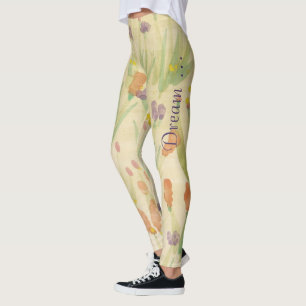 Dream-wear Watercolor Sportswear Leggings
