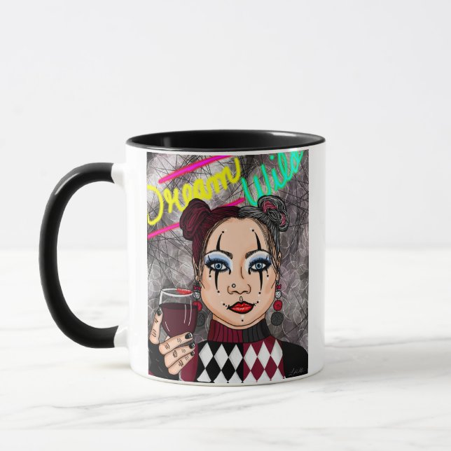 Dream Wild Goth Girl Tasse (Links)