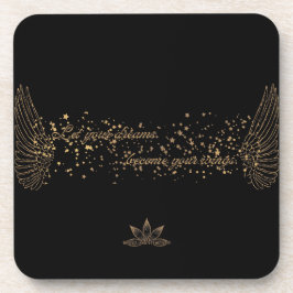 Dream Wings Hard Plastic Untersetzer