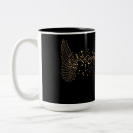 Dream Wings Zwei-Tonen-Tasse, 15 oz Zweifarbige Tasse