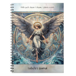 Dream Wish Angel Art Journal Notizblock