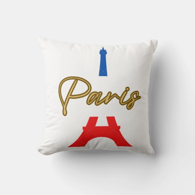 Dream with Paris Kissen (Vorderseite)