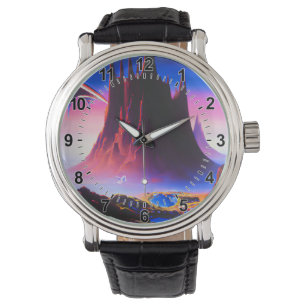 Dream World Oil Painting Armbanduhr