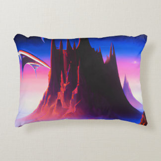 Dream World Oil Painting Dekokissen