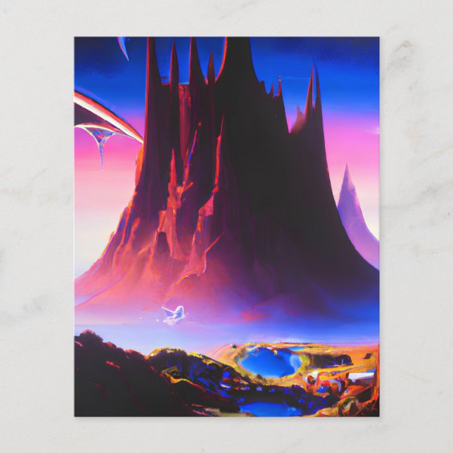 Dream World Oil Painting Flyer (Vorne)