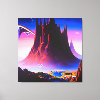Dream World Oil Painting Leinwanddruck