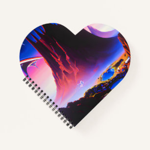 Dream World Oil Painting Notizbuch