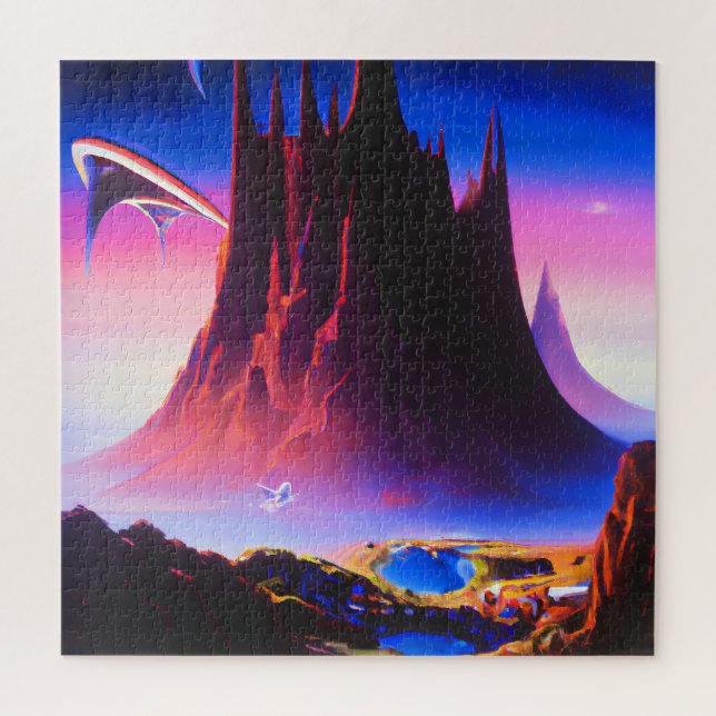 Dream World Oil Painting Puzzle (Vertikal)