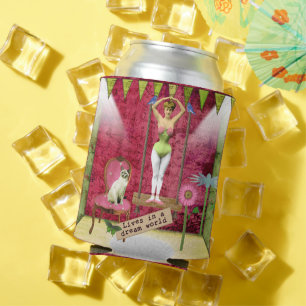 Dream World Vintag Funky Ballerina Dosenkühler