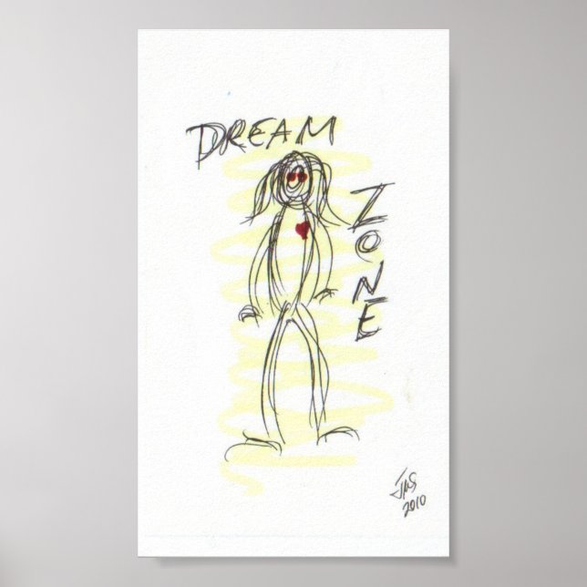 Dream Zone - Cover Art Poster (Vorne)