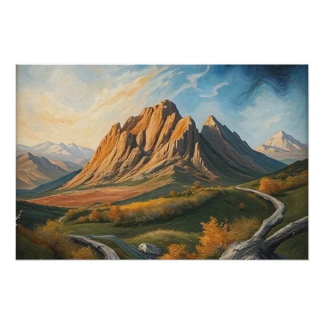 Dreamähnliche Horizonte Poster (Vorderseite)