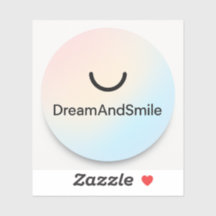 DreamAndSmile Minimalistisches Logo aus rostfreiem