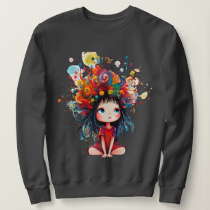 DreamBloom: Farbe für den Geist Sweatshirt
