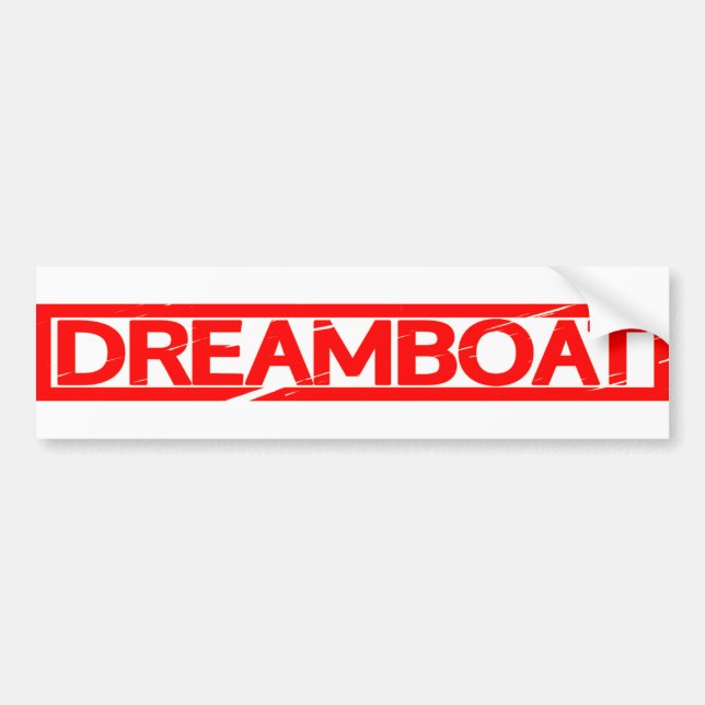 Dreamboat-Briefmarke Autoaufkleber (Vorne)