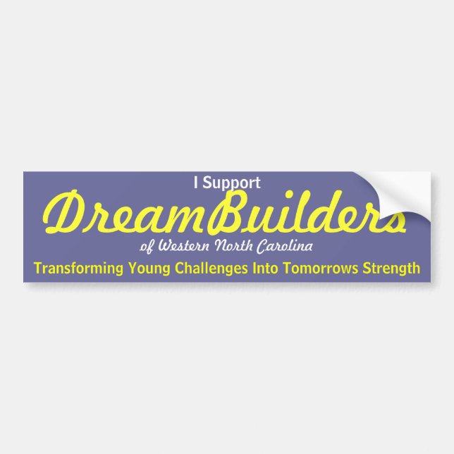 DreamBuilders, Autoaufkleber (Vorne)