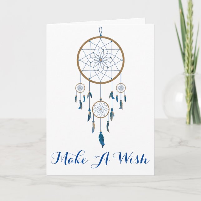 DreamCatcher Birthday Card Karte (Vorderseite)
