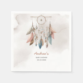 Dreamcatcher Boho Pastel Serviette