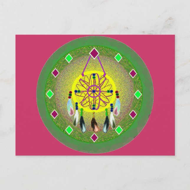 Dreamcatcher Cards Postkarte (Vorderseite)