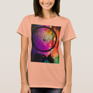 Dreamcatcher Colorful Bokeh T-Shirt