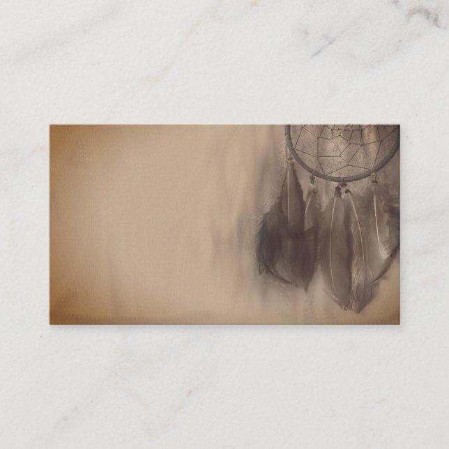 DreamCatcher Dreamcatcher Abstrakte Visitenkarten Visitenkarte (Vorderseite)