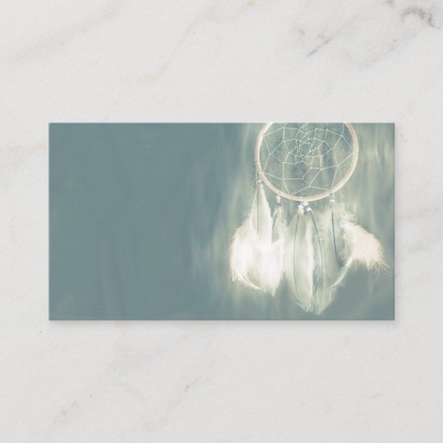 DreamCatcher Dreamcatcher Abstrakte Visitenkarten Visitenkarte (Vorderseite)