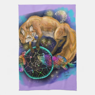 DreamCatcher Fox Handtuch