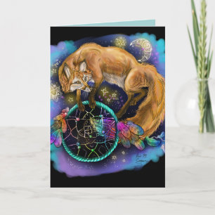 DreamCatcher Fox Karte