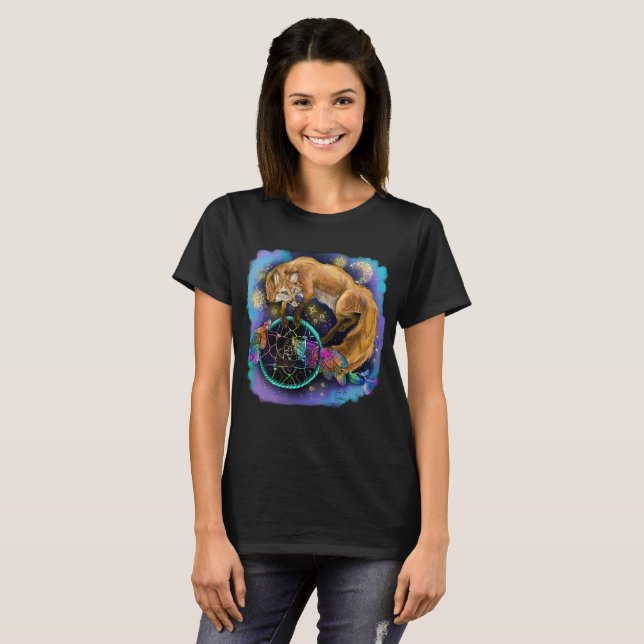 DreamCatcher Fox T-Shirt (Vorne ganz)