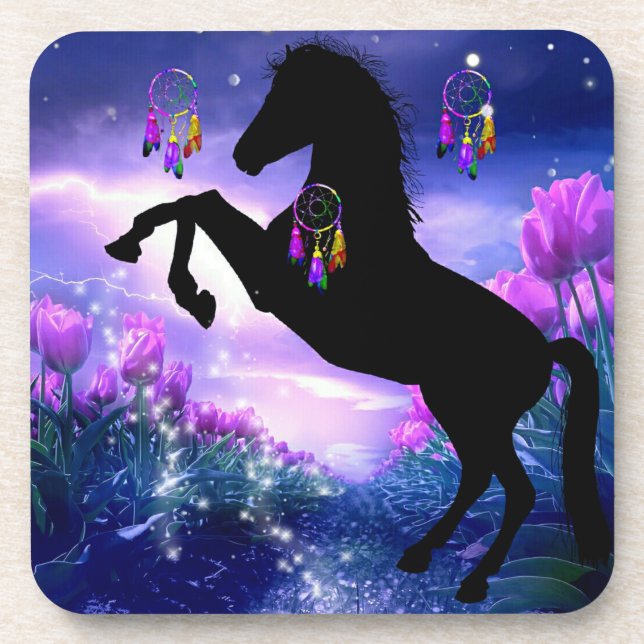 Dreamcatcher Getränkeuntersetzer (Vorderseite)