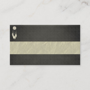 dreamcatcher, Gold, amerikanischer Ureinwohner, Visitenkarte