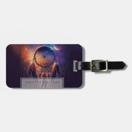 Dreamcatcher im Wald Gepäckanhänger