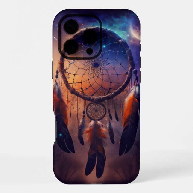 Dreamcatcher im Wald iPhone Hülle (Rückseite)