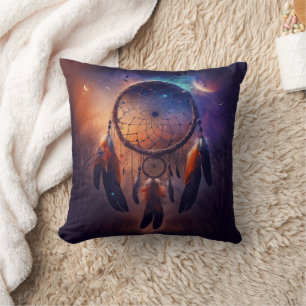 Dreamcatcher im Wald Kissen