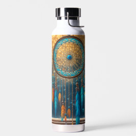 Dreamcatcher in Windows-Herbstlauben Trinkflasche
