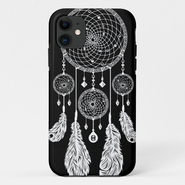 Dreamcatcher - Iphone 5/5S Fall (Schwarzes) Case-Mate iPhone Hülle (Rückseite)