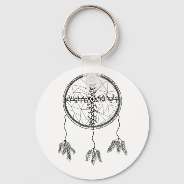 Dreamcatcher Keyring Schlüsselanhänger (Vorderseite)