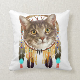 Dreamcatcher Miezekatze Kissen